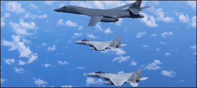Japan says jet fighters conducted drills with U.S. aircraft over East China Sea
