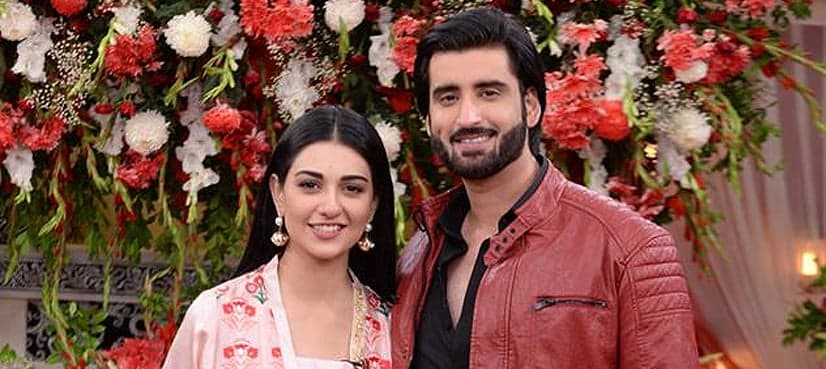 WATCH: Agha Ali reads Sara Khan's eyes in morning show segment