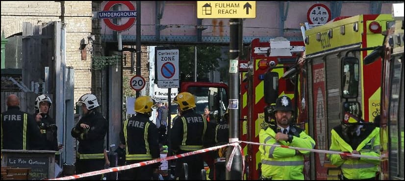 22 injured in London Underground bomb attack