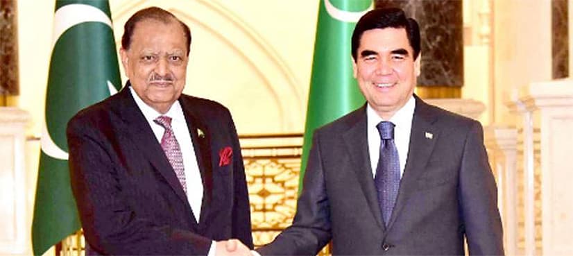 President calls for launching of joint oil and gas projects between Pakistan and Turkmenistan