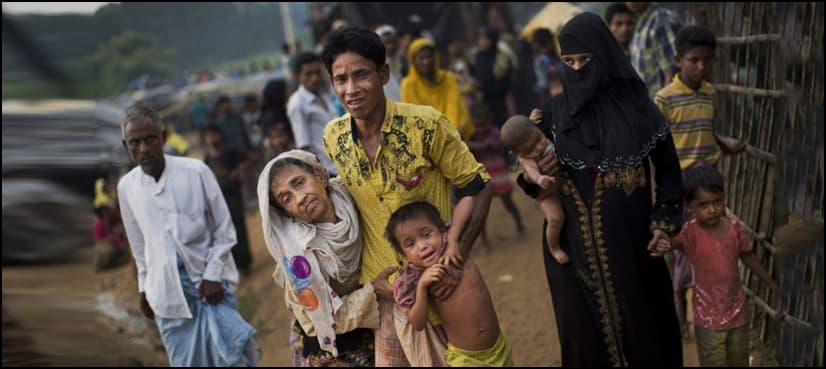 Fake images of the Rohingya crisis