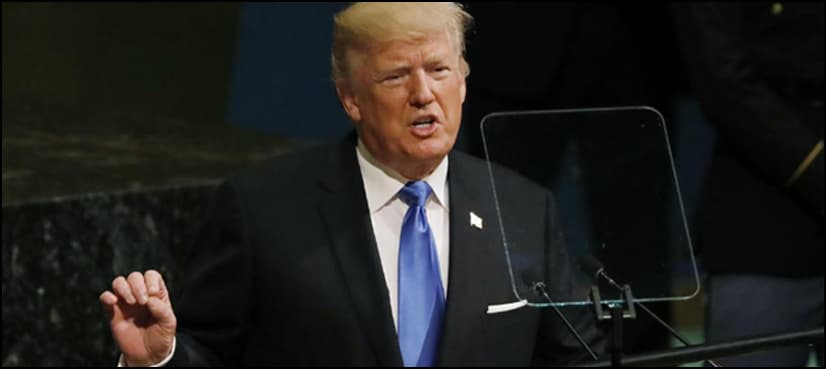 At UN, Trump says US may have to 'totally destroy' North Korea