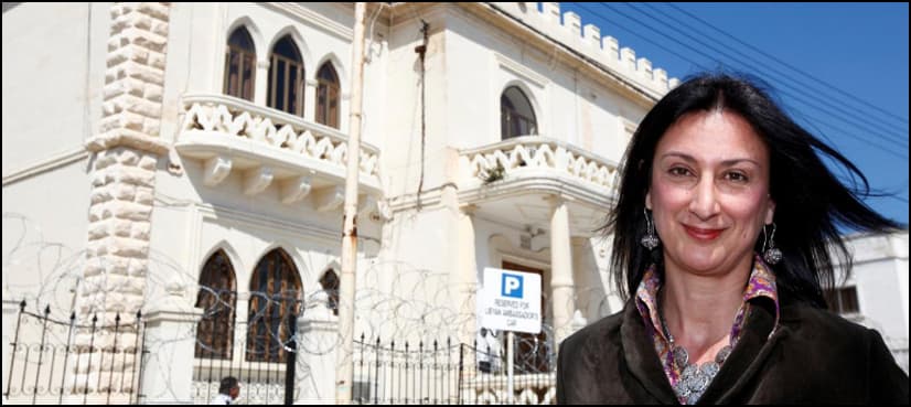 Anti-corruption blogger killed by huge bomb in Malta