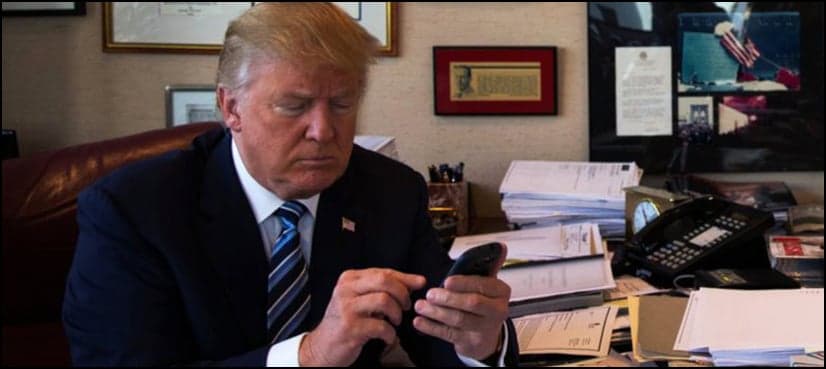 Twitter fact-checks Trump tweet for the first time