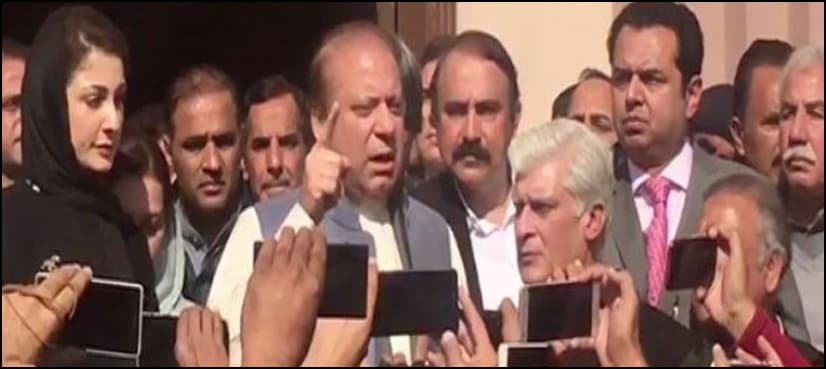 Nawaz Sharif fires another salvo at judiciary over 'double standards'