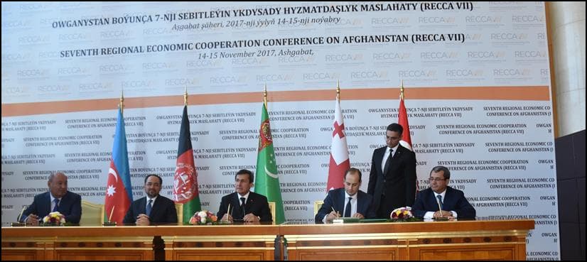 Turkey, Afghanistan, ex-Soviet trio sign corridor agreement