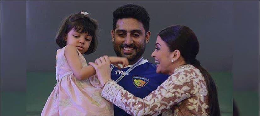 Abhishek shuts up troll who said Aaradhya is not having a 'normal childhood'