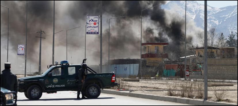 Six killed in suicide attack near Afghan spy agency