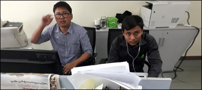 Two Reuters journalists arrested in Myanmar, face official secrets charges