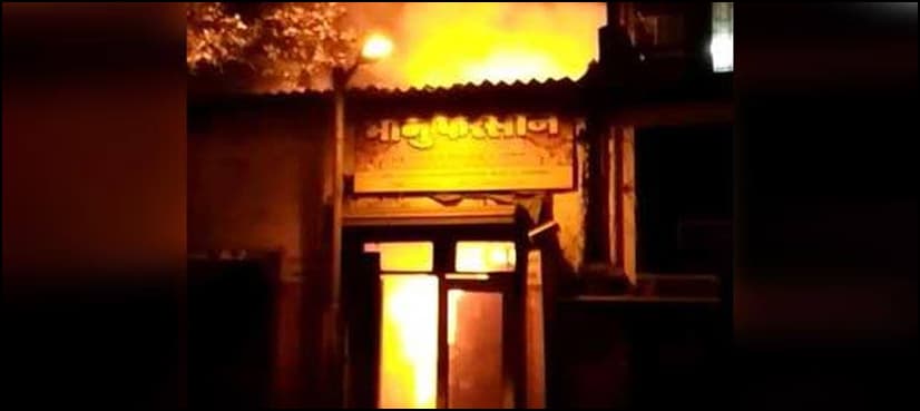 Fire causes shop to collapse in Mumbai, killing 12 people