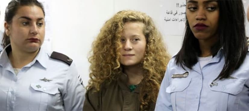 Israel charges Ahed Tamimi; the Palestinian who slapped Israeli soldiers