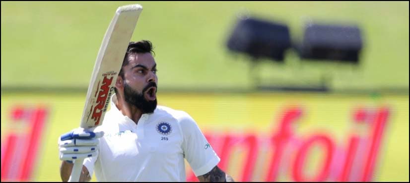 Virat Kohli penalised for aggressive on-field behaviour