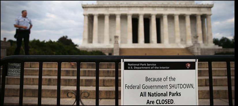 What actually closes in a US government shutdown?
