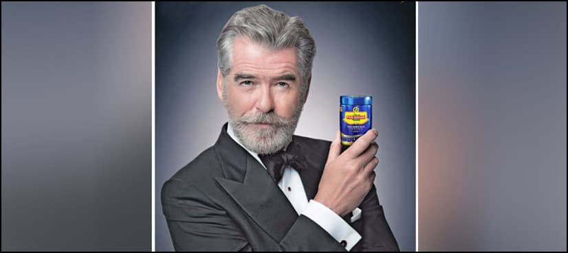 Former James Bond shakes and stirs with Indian pan ad