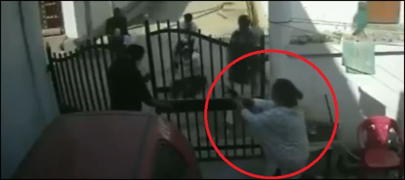 VIDEO: Gun-wielding wife saves 'journalist' husband from attackers
