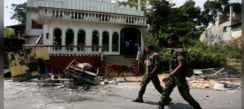 Police, politicians accused of joining Sri Lanka's anti-Muslim riots