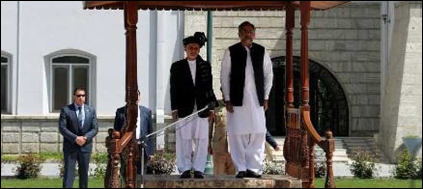 PM Abbasi lands in Kabul to 'reduce mistrust'