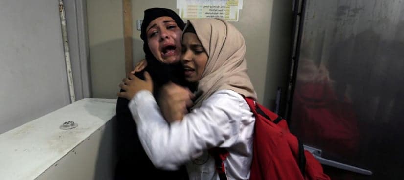 Israel forces kill two Palestinians in Gaza border protests: medics
