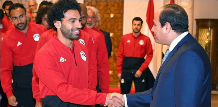I'm on the mend - Salah tells Egypt's President