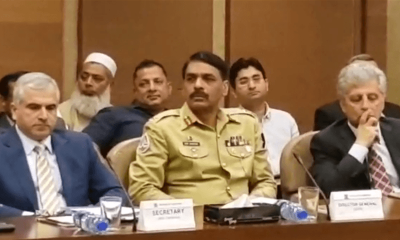 Ameliorating security situation on ECP’s directions, GHQ rep tells Senate body