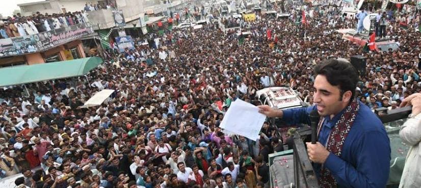 Bilawal says PPP contesting against 'Mujhay Kyun Nikala' 'U-turn' and 'puppet' alliance
