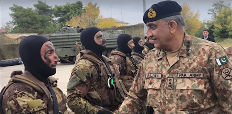 COAS Bajwa calls on Italian military, civilian leadership