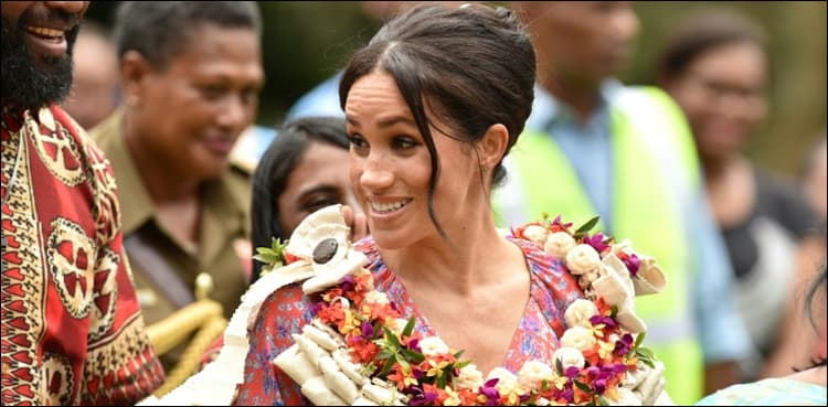 Meghan takes spotlight amid royal fever in Fiji