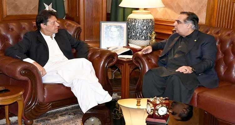 PM Khan, Governor Ismail discuss matters pertaining to Sindh