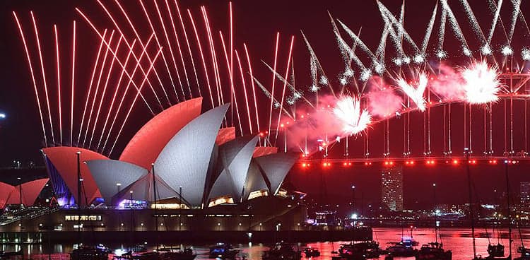 Sydney kicks off New Year parties with dazzling spectacle