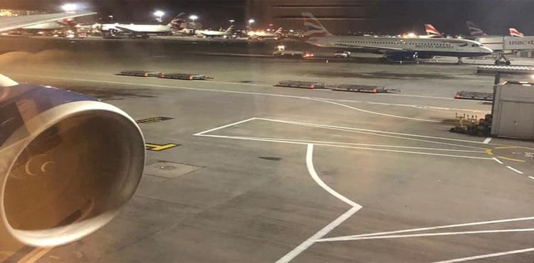 Drone reports temporarily halt flights from London's Heathrow
