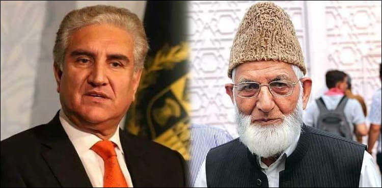 FM Qureshi telephones Geelani, discusses Kashmir’s situation