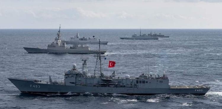 Turkey conducts largest naval exercise