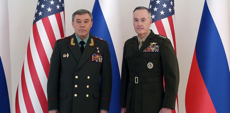 US, Russian military chiefs meet, discuss situation in Syria