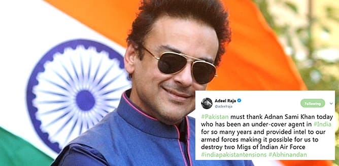 Pakistanis troll Adnan Sami in an entirely unique fashion after anti-Pakistan tweet