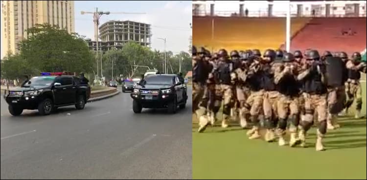 PSL security: Full-dress rehearsal held in Karachi