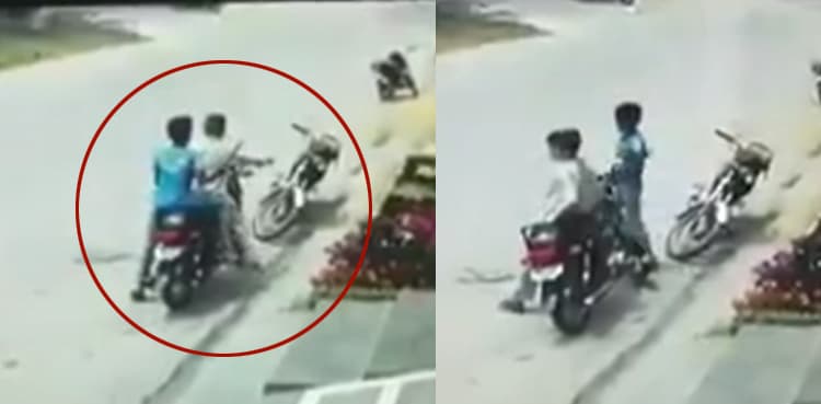 Clifton police arrest 'youngest ever' bike lifters in Karachi