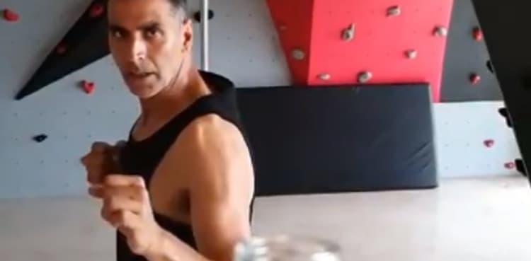 Akshay Kumar aces 'Bottle Cap Challenge' going viral on internet