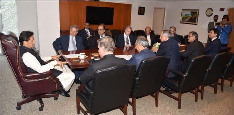 Pleased to meet PM Imran Khan, says IMF’s acting MD