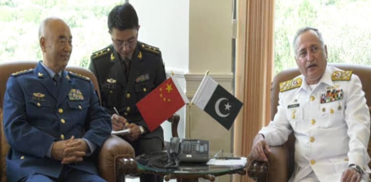 Chinese general meets Naval chief, discusses regional security