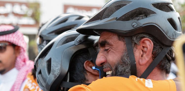 From London to Makkah: Tour de Hajj team gets a hearty welcome in Medina