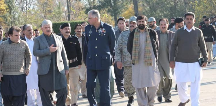 KP CM visits Swat airport, reviews infrastructure and runway