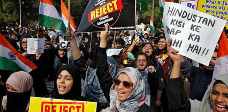 Citizenship Act: Indians stage mass protest outside their embassy in Washington