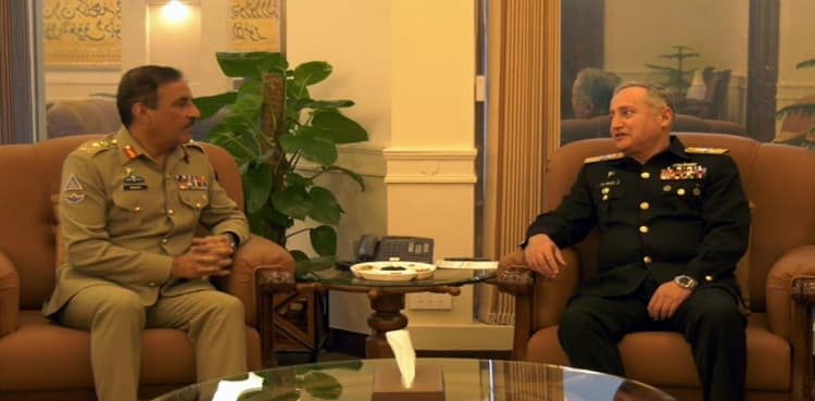CJCSC, Naval chief discuss regional security situation