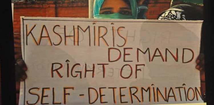 Kashmiris observe Right to Self-Determination Day