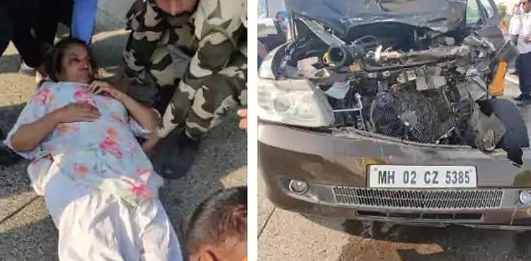 Bollywood's Shabana Azmi sustains injuries in horrific car accident