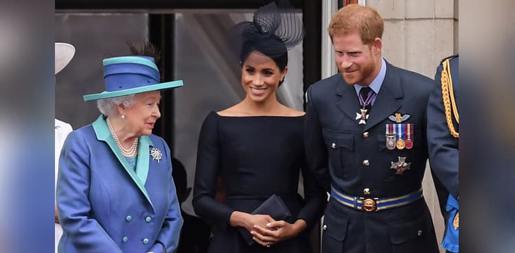 Britain's Queen 'deeply upset' over Prince Harry, Meghan Markle's royal exit