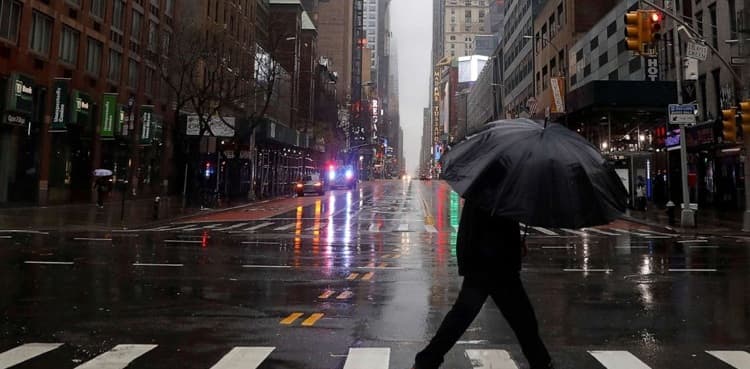 New York's new coronavirus cases fall to pre-crisis levels