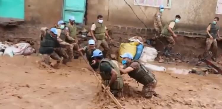 Pakistani peacekeepers rescue over 2000 people in flood-hit Congo: ISPR