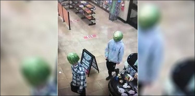 Alleged thieves wore watermelons over heads at grocery store