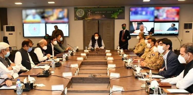 NCOC visit: PM briefed over govt's strategy to deal with COVID-19 crisis